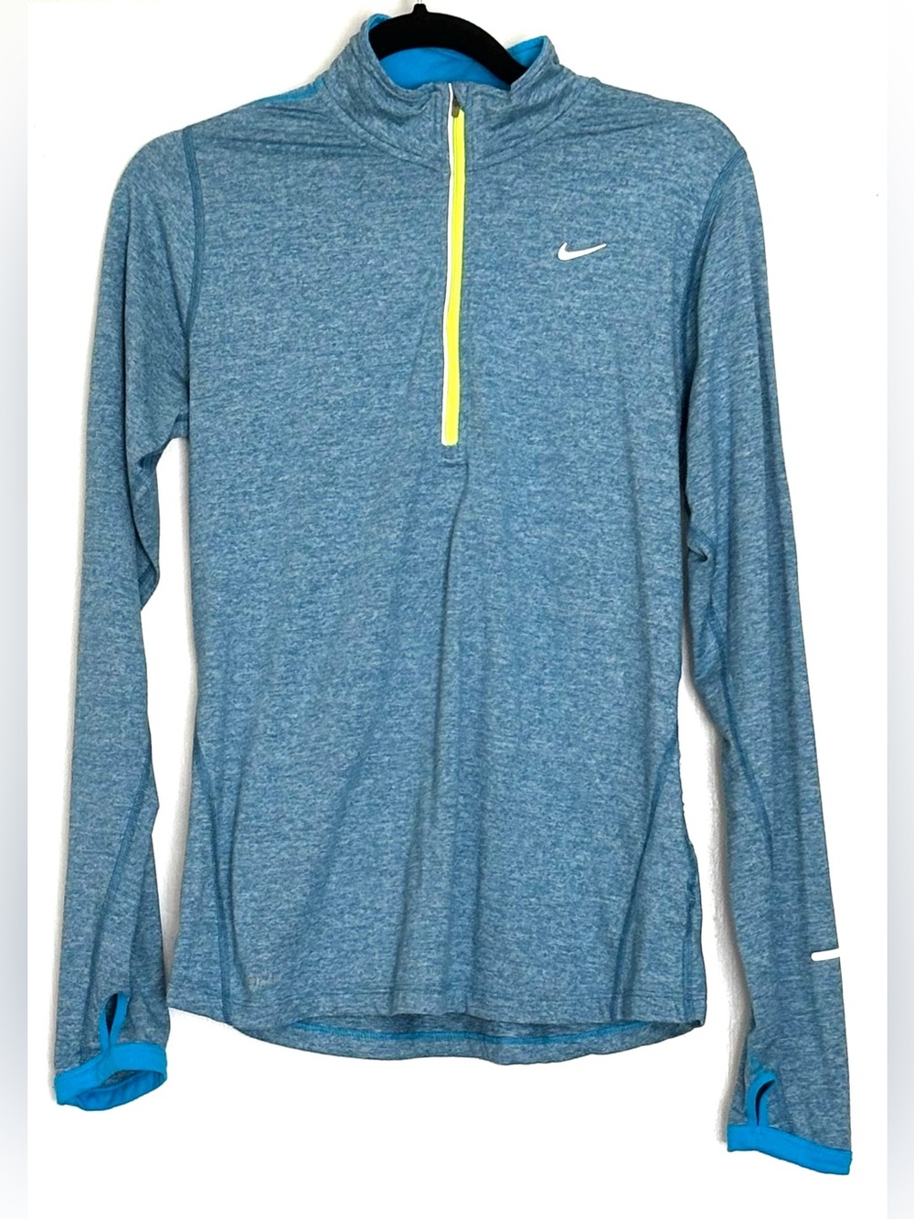 Nike Dri-FIT Element Half-Zip Running Top Light Blue Size M
